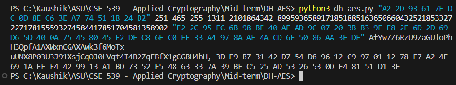 Output for above command Output for above command